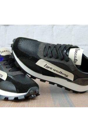 Trampki Boccato 010.1377 czarne