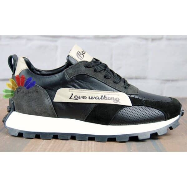 Trampki Boccato 010.1377 czarne