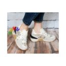 Trampki Boccato 272.402 śmietankowe