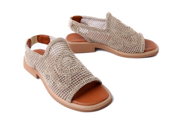 Sandały Boccato 755.1420 beżowe ażurki Sandały Boccato 755.1420 beżowe ażurki