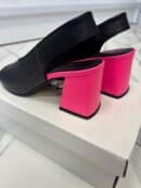 Sandały Boccato  707.84 czarno-neonowe