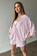 Bluza damska BG Milka | jasny róż