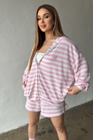 Bluza damska BG Milka | jasny róż