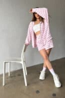 Bluza damska BG Milka | jasny róż