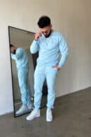 Bluza męska BG Basic | błękit