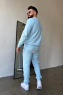 Bluza męska BG Basic | błękit