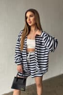 Bluza damska BG Milka | granat Bluza damska BG Milka | granat