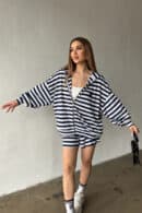 Bluza damska BG Milka | granat Bluza damska BG Milka | granat