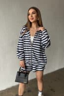 Bluza damska BG Milka | granat Bluza damska BG Milka | granat