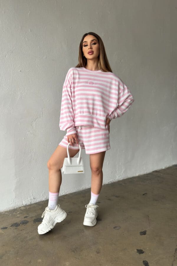 Bluza damska BG Porta | jasny róż Bluza damska BG Porta | jasny róż