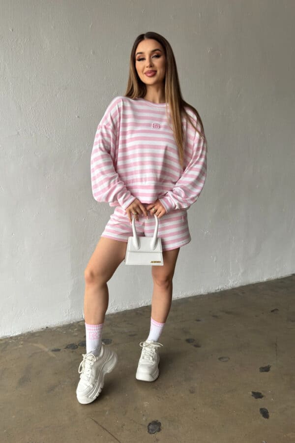 Bluza damska BG Porta | jasny róż Bluza damska BG Porta | jasny róż