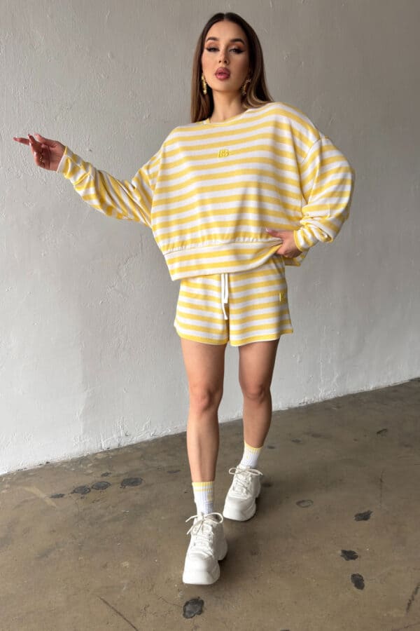 Bluza damska BG Porta | banan Bluza damska BG Porta | banan