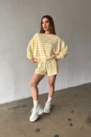 Bluza damska BG Porta | banan Bluza damska BG Porta | banan