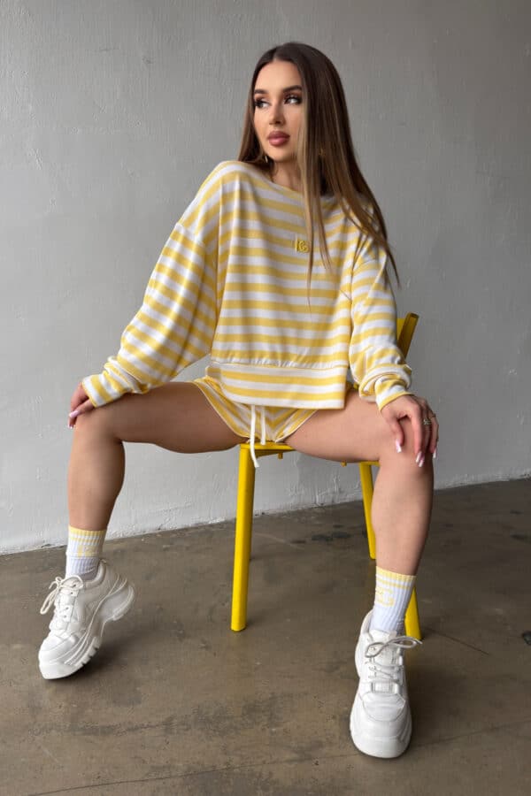 Bluza damska BG Porta | banan Bluza damska BG Porta | banan