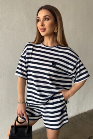 T-Shirt damski BG Tom | granat