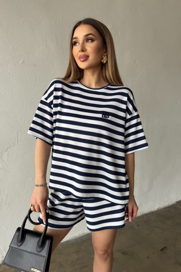 T-Shirt damski BG Tom | granat