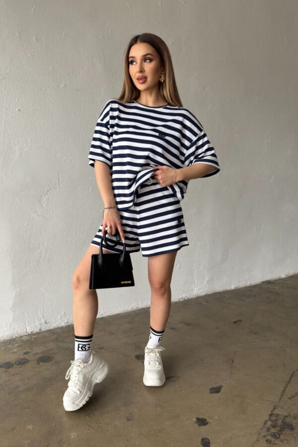 T-Shirt damski BG Tom | granat