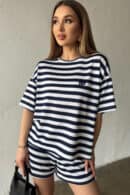 T-Shirt damski BG Tom | granat