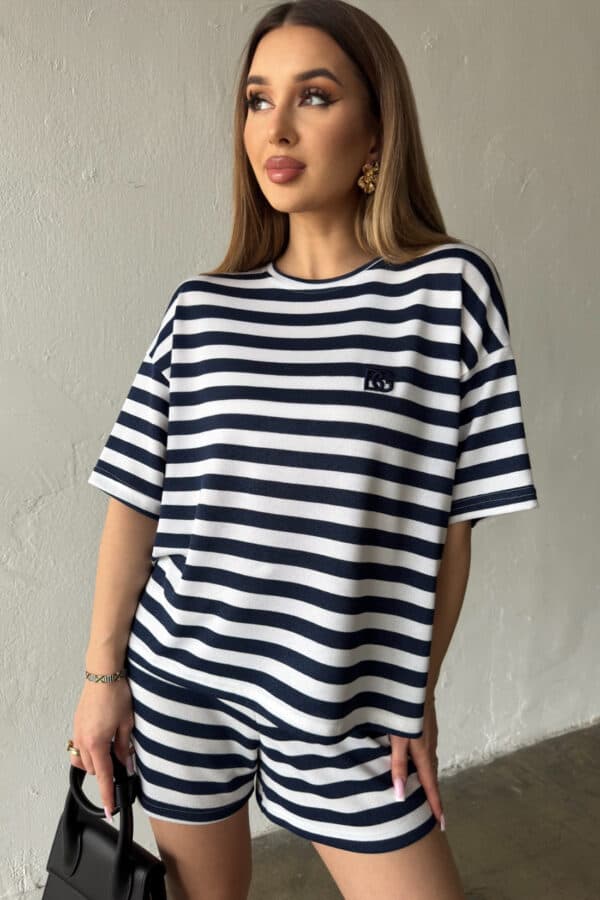 T-Shirt damski BG Tom | granat