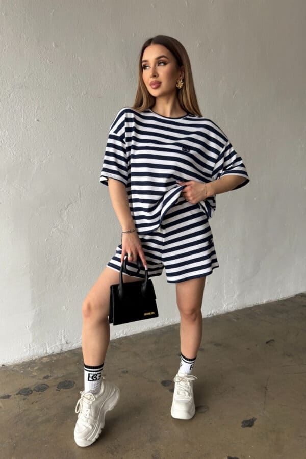 T-Shirt damski BG Tom | granat