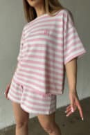 T-Shirt damski BG Tom | jasny róż T-Shirt damski BG Tom | jasny róż