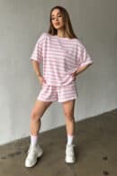 T-Shirt damski BG Tom | jasny róż T-Shirt damski BG Tom | jasny róż