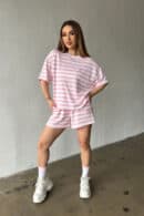 T-Shirt damski BG Tom | jasny róż T-Shirt damski BG Tom | jasny róż