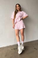 T-Shirt damski BG Tom | jasny róż T-Shirt damski BG Tom | jasny róż