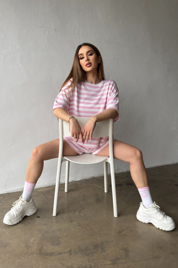 T-Shirt damski BG Tom | jasny róż T-Shirt damski BG Tom | jasny róż