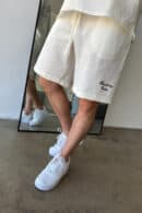 Komplet lniany męski BG Latino | ecru Komplet lniany męski BG Latino | ecru