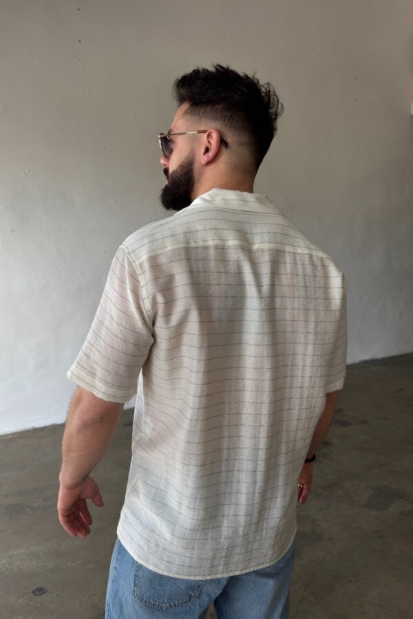 Koszula męska BG Monsun | ecru Koszula męska BG Monsun | ecru