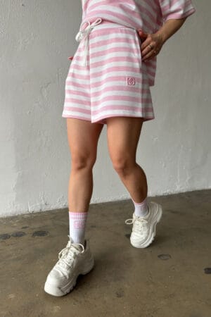 Szorty damskie BG Jerry | jasny róż