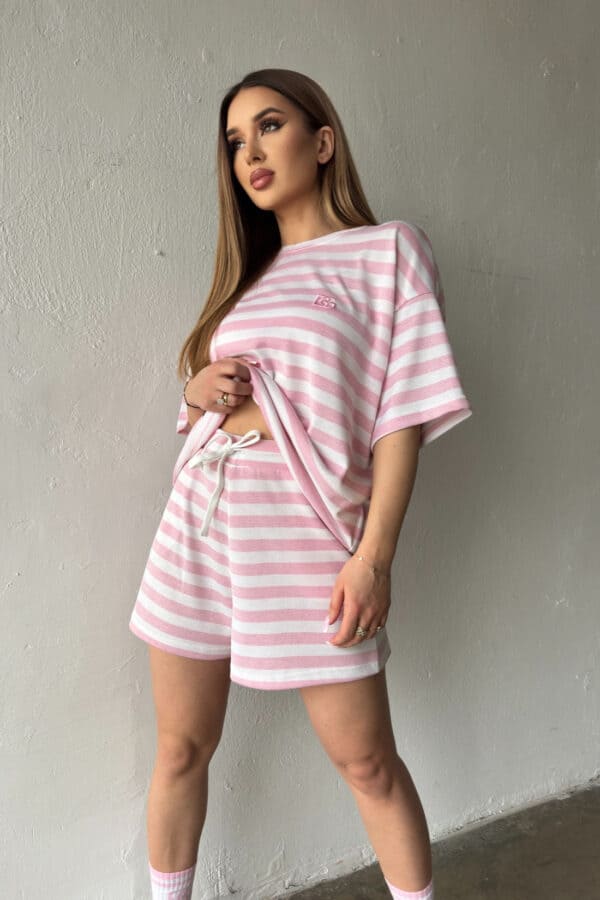 Szorty damskie BG Jerry | jasny róż Szorty damskie BG Jerry | jasny róż