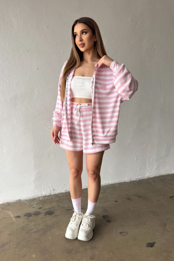 Szorty damskie BG Jerry | jasny róż Szorty damskie BG Jerry | jasny róż