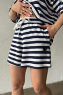 Szorty damskie BG Jerry | granat