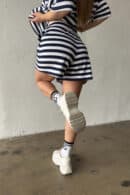 Szorty damskie BG Jerry | granat