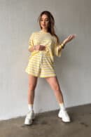 Szorty damskie BG Jerry | banan Szorty damskie BG Jerry | banan