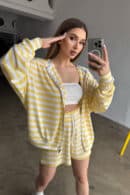 Szorty damskie BG Jerry | banan Szorty damskie BG Jerry | banan