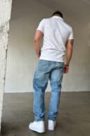 T-Shirt polo męski BG Polo | biały T-Shirt polo męski BG Polo | biały