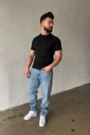 T-Shirt męski BG Light | czarny