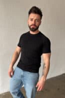 T-Shirt męski BG Light | czarny