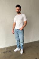 T-Shirt męski BG Light | biały