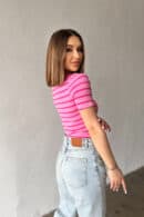 Bluzka damska BG Sisi | różowy