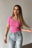 Bluzka damska BG Sisi | różowy