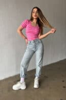 Bluzka damska BG Sisi | różowy