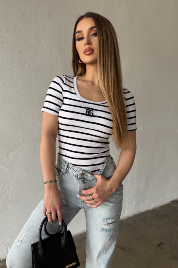 Bluzka damska BG Sisi | biały