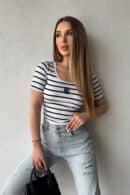 Bluzka damska BG Sisi | biały