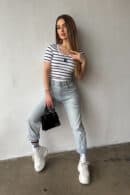 Bluzka damska BG Sisi | biały