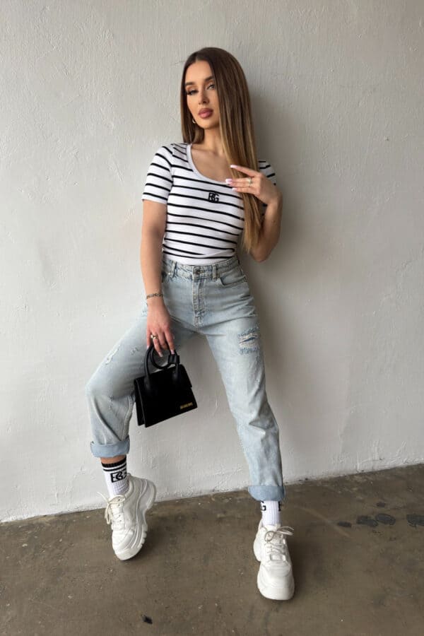 Bluzka damska BG Sisi | biały