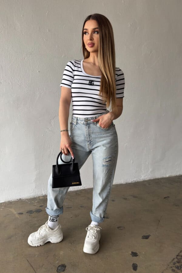 Bluzka damska BG Sisi | biały